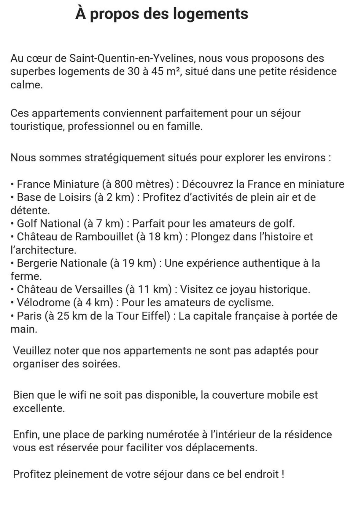 St-Quentin-En-Yvelines Plusieurs Appartements Avec Parking ทรัปส์ ภายนอก รูปภาพ